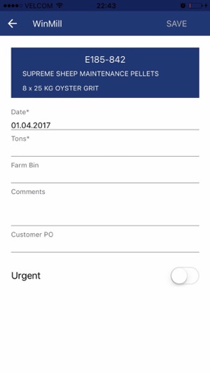 WinMiLL Animal Feed Order App(圖5)-速報App