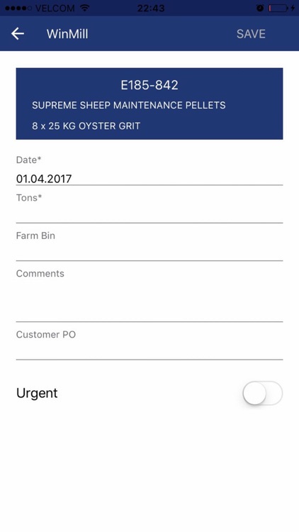 WinMiLL Animal Feed Order App screenshot-4