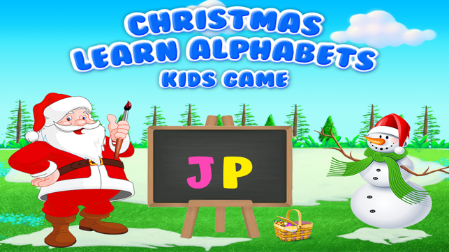 Christmas Learn Alphabets Kids Game(圖1)-速報App