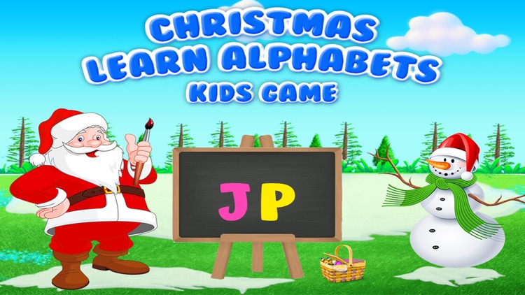 Christmas Learn Alphabets Kids Game