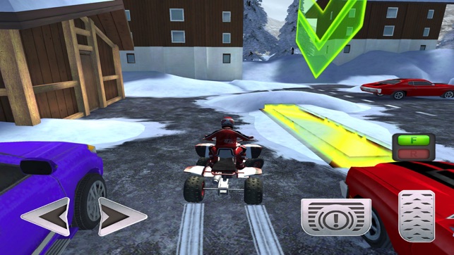 ATV Quad Bike Snow Parking Simulator 2017(圖2)-速報App