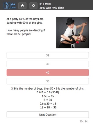 Aplusclick K11 Math screenshot 2