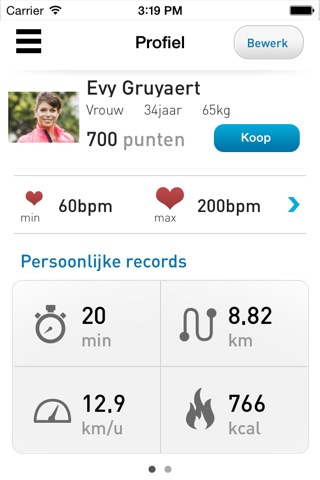 Hardlopen met Evy screenshot 3