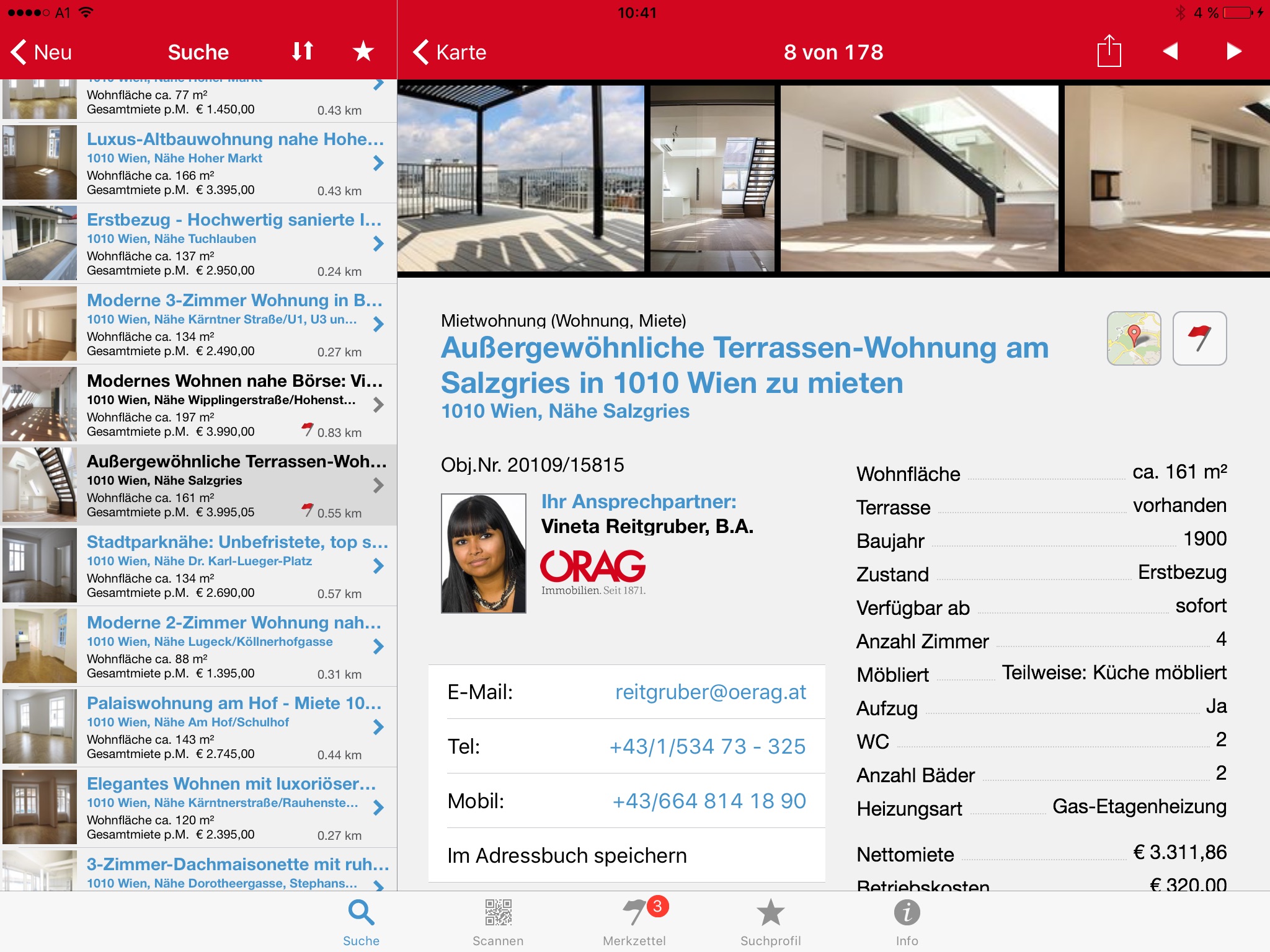 ÖRAG Immobilien screenshot 2