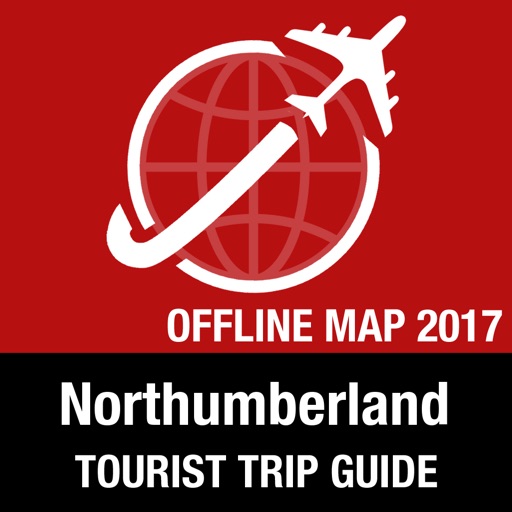Northumberland Tourist Guide + Offline Map