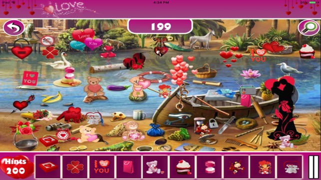 Free Hidden Objects:Valentine Beach Day Love Game(圖1)-速報App