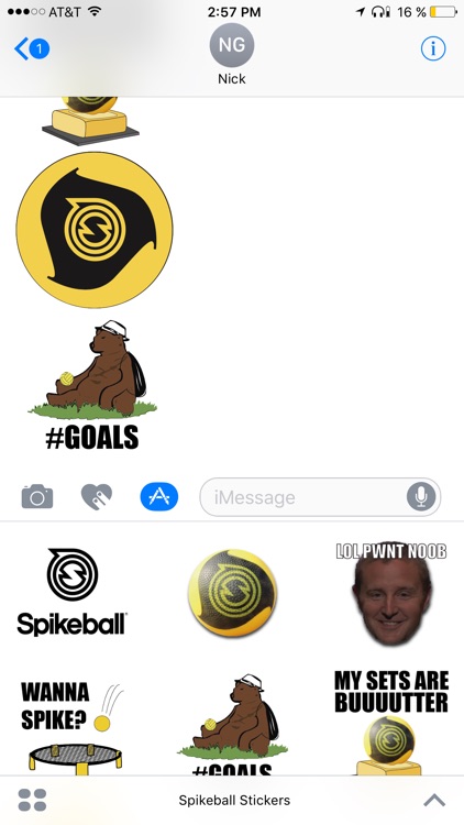 Spikeball® Stickers