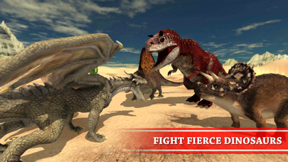 Dragon VS Dinosaurs Simulator - Monster Survivalのおすすめ画像2