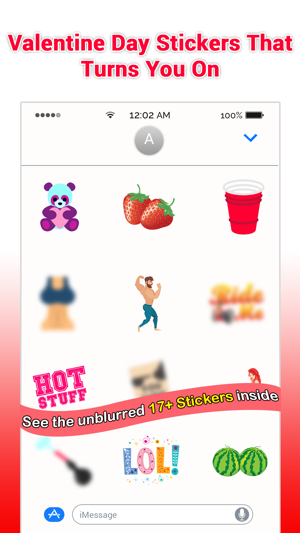 Adult Valentine's Day Stickers(圖2)-速報App