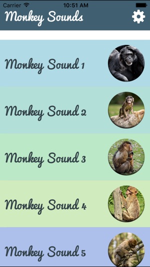 Monkey Sounds - Funny Sounds for kid(圖2)-速報App