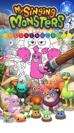My Singing Monsters Coloring Book On The App Store