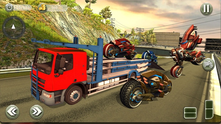 Moto Robot Transporter Truck