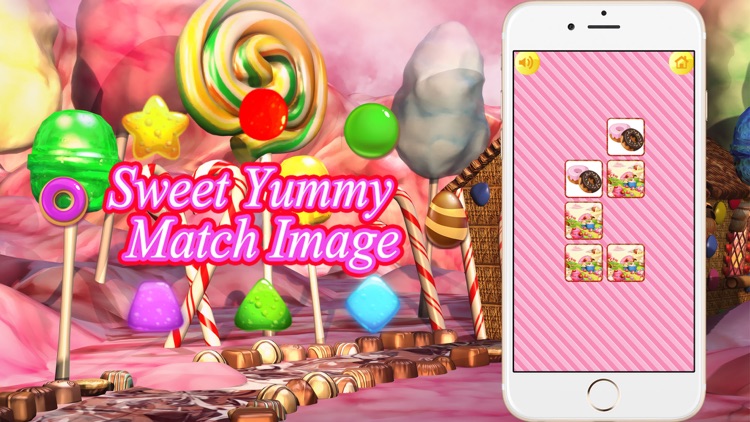 Sweet Yummy Match Image Game
