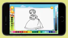 Game screenshot Fairy Tale Princess Coloring hack