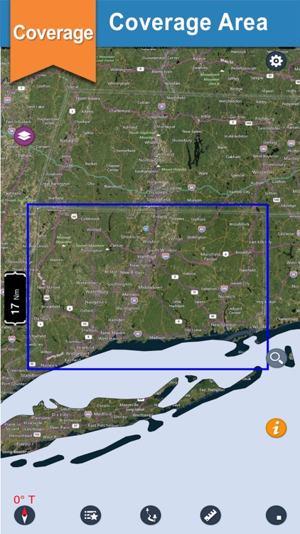 Boating Connecticut Lakes offline nautical charts