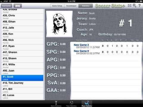 Soccer Stats+ screenshot 4