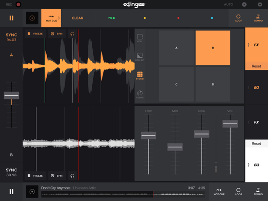 edjing PRO DJ ミュージックミキサのおすすめ画像1