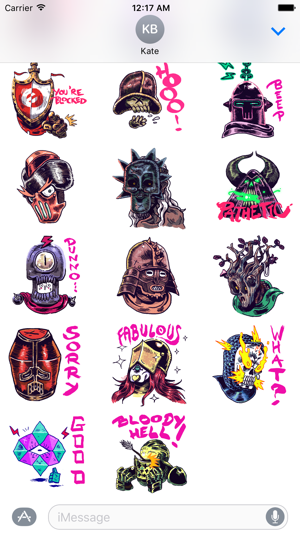 Knight Time Stickers(圖3)-速報App