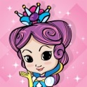 Pinte & Brinque: Princesa, desenhos para colorir icon