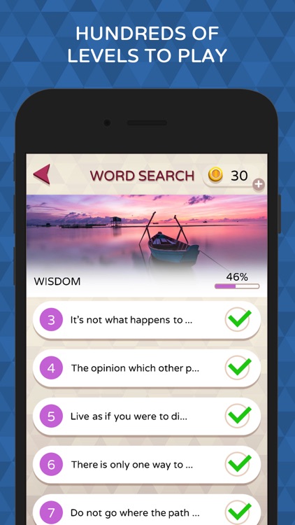 Word Masters - Word Search & Inspirational Quotes screenshot-3