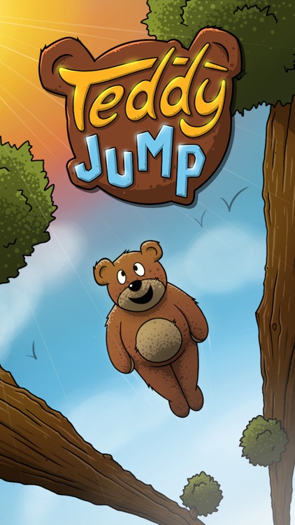 Teddy Jump : The bounding bear