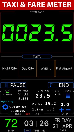 Taximeter. GPS taxi cab meter.(圖1)-速報App