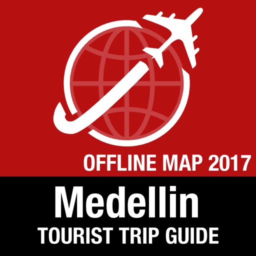 Medellin Tourist Guide + Offline Map icon