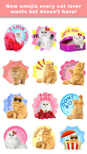 PersianMoji - Stickers & Keyboard for Persian Cats(圖1)-速報App