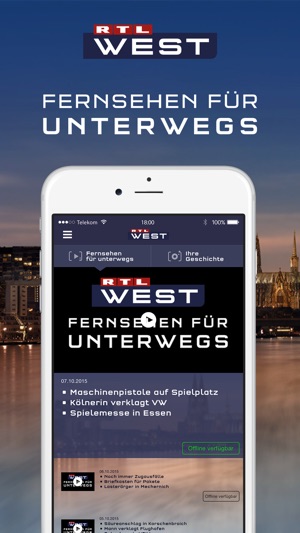 RTL WEST – Fernsehen für unterwegs(圖1)-速報App