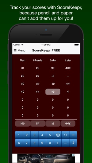 Score Keeper FREE(圖1)-速報App