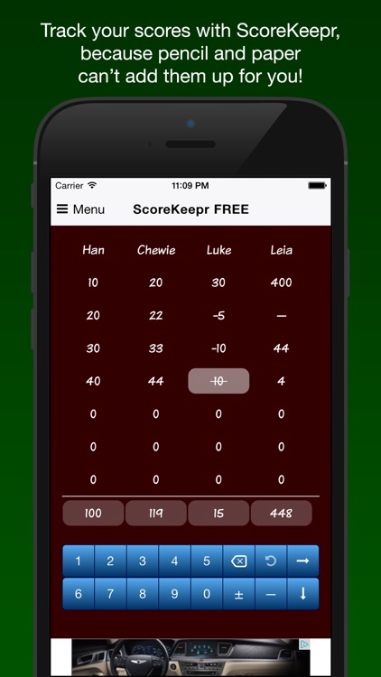 Score Keeper FREE