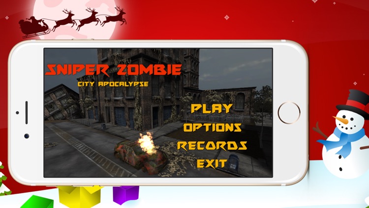 Sniper Zombie - City Apocalypse screenshot-3