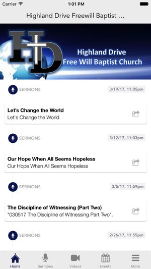 Highland Drive FWB Church(圖2)-速報App