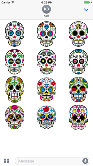 Muerto iMessage Sticker Pack(圖2)-速報App