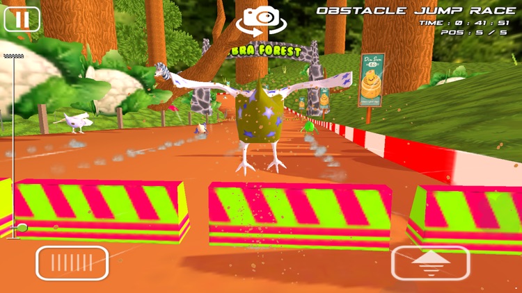 Super Chicken Run - Chicken Racing Games for Kids