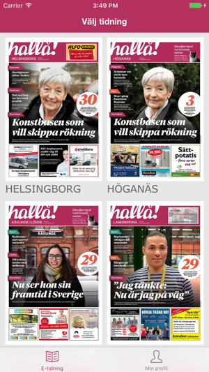 Tidningen Hallå(圖1)-速報App