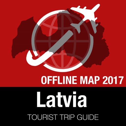 Latvia Tourist Guide + Offline Map icon