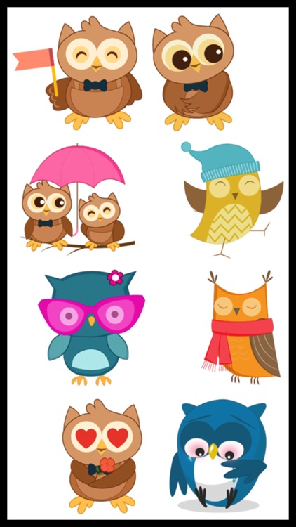 Owls Stickers screenshot-4