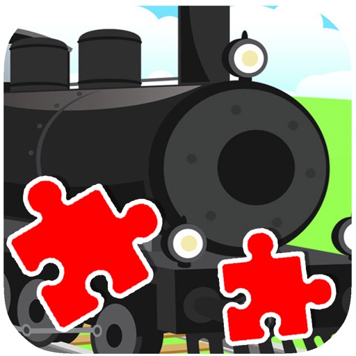 Kids Jigsaw Games Page Monster Train Version iOS App