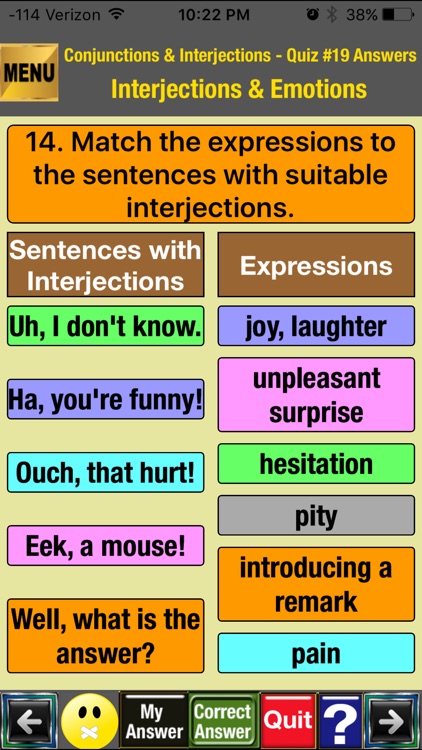 easyLearn Conjunctions & Interjections