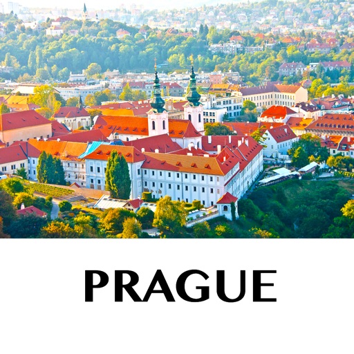 Prague - holiday offline travel map icon