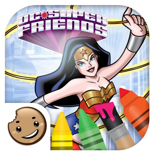 DC Super Friends by Painting Lulu iOS App