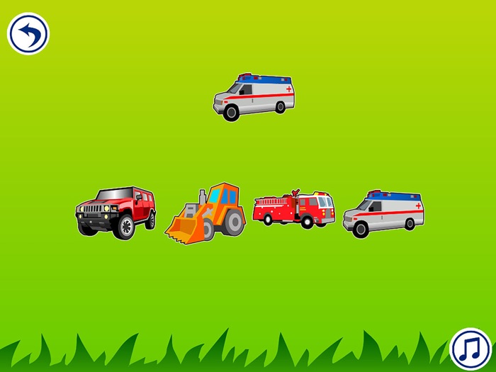 雪宝宝认交通工具-1-2岁宝宝游戏大全