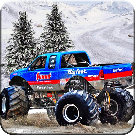 Monster Snow Truck Drive : Pro simulation icon