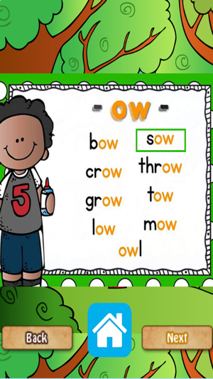 Kids Phonics Digraphs with Sound Online: 閱讀英語元音(圖2)-速報App