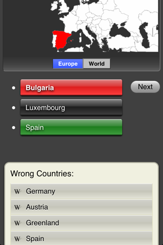 Country Quiz - náhled