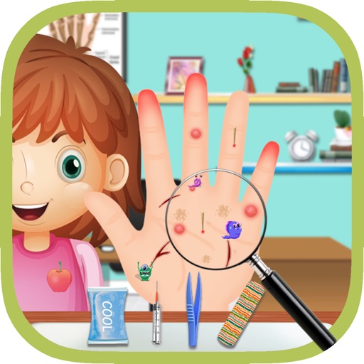 Baby Surgery Of Hand Icon