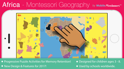 How to cancel & delete Africa - Montessori Geography from iphone & ipad 1
