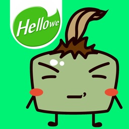 Hellowe Stickers: Green Slime