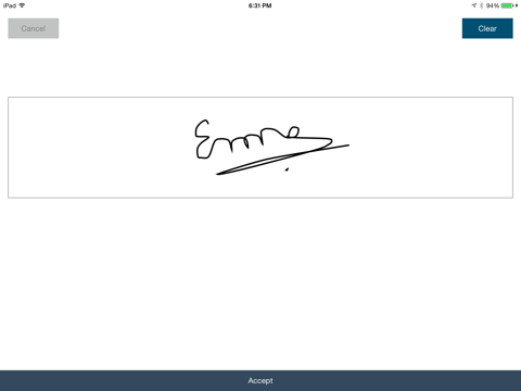 Tax Prep Signature Pad screenshot 3